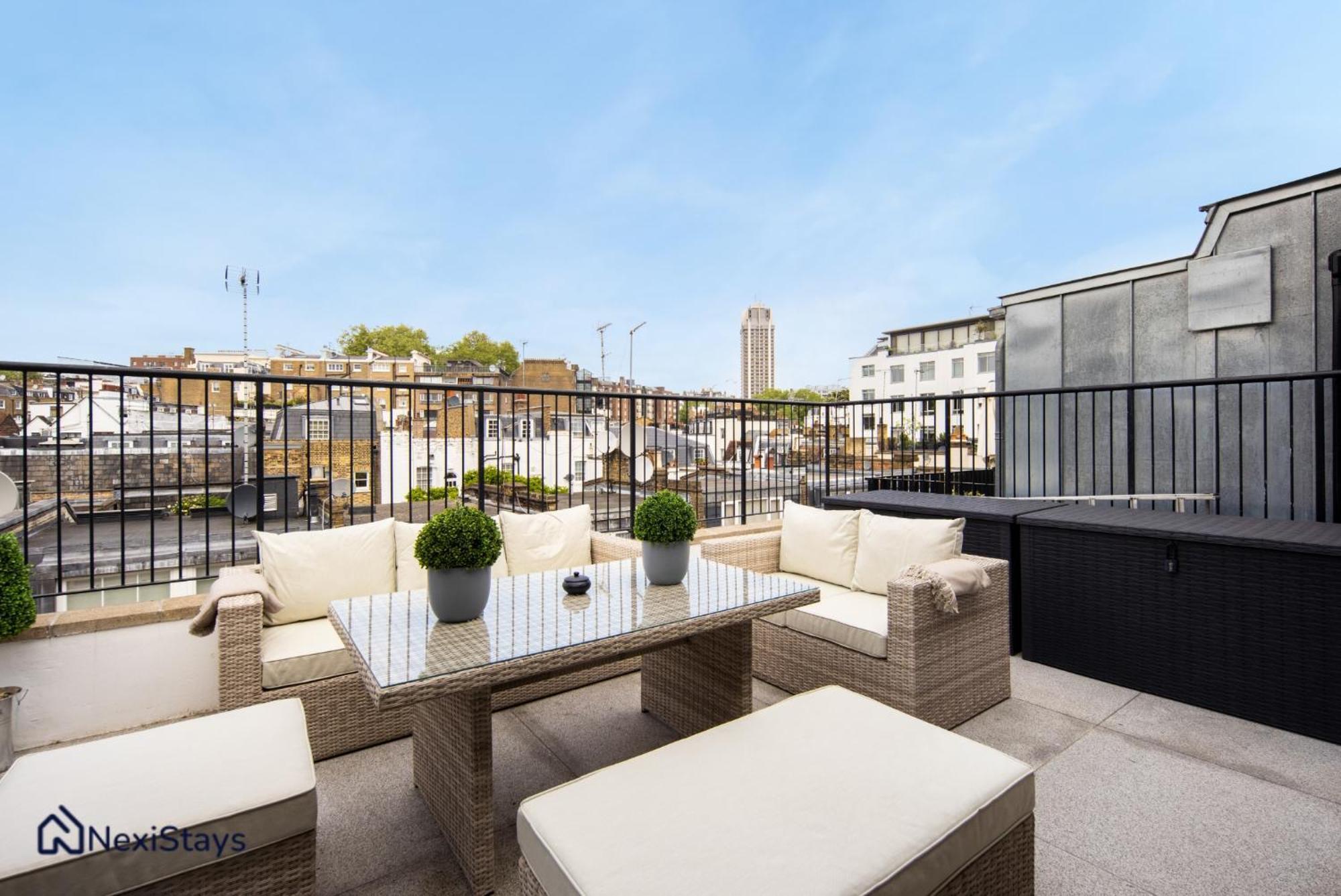 1 Min Walk To Harrods, Knightsbridge Penthouse Londres