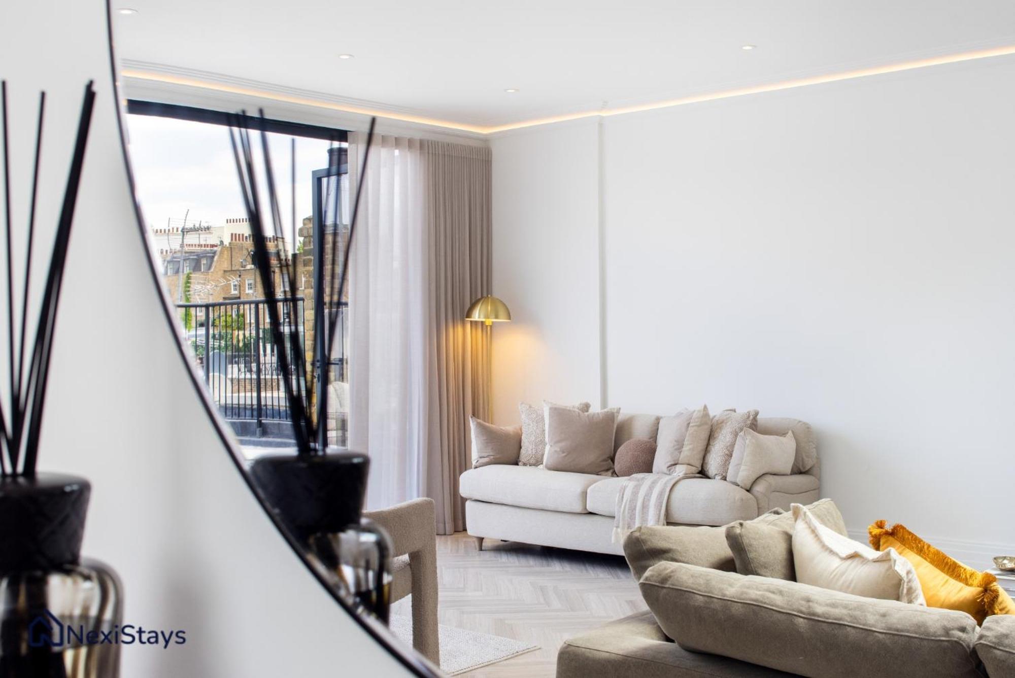 1 Min Walk To Harrods, Knightsbridge Penthouse Apartamento *